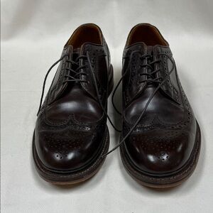 J. Crew Ludlow Dark Brown Leather Oxfords size 10D